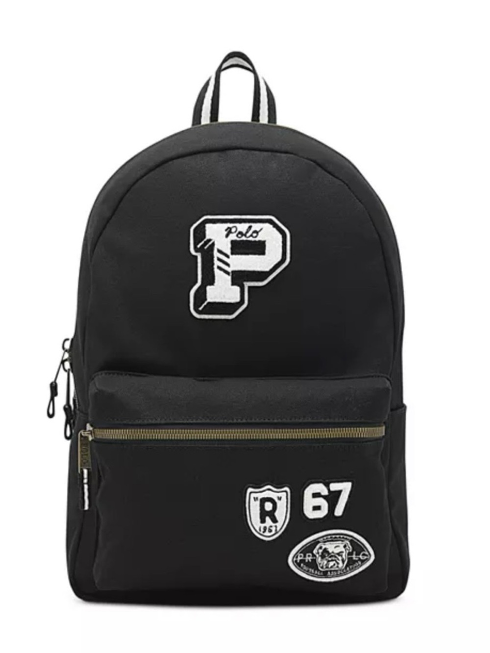 Polo by Ralph Lauren Black Patch Logo Backpack Boy